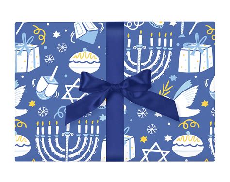 Wrapping Paper - Hanukkah - 3 Sheets | Michaels