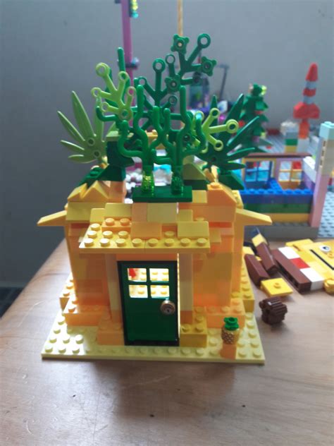 Spongebob's Pineapple House | Spongebob house, Lego spongebob, Legos