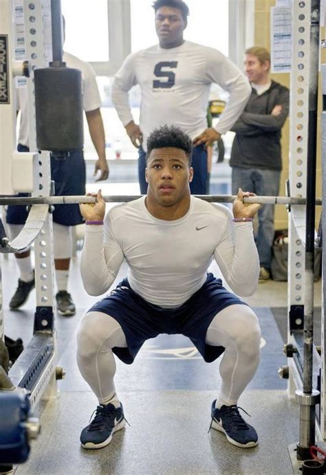 Joyce Grant Gossip: Saquon Barkley Squat