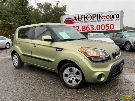 2012 Alien Green Kia Soul 1.6 #135469578 Photo #11 | GTCarLot.com - Car ...