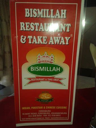 Bismillah Restaurants and Take Aways - Fordsburg, Johannesburg - Restaurant Reviews, Phone ...