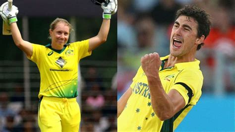 Mitchell Starc's wife Alyssa Healy hits maiden century, ‘Proud Hubby ...