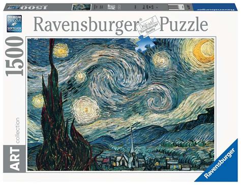 Vincent Van Gogh: Noche estrellada | Puzzle Adultos | Puzzles ...