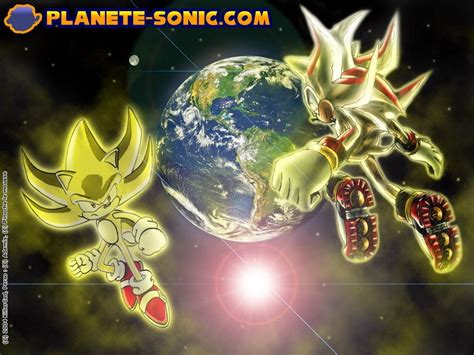 Super Sonic And Super Shadow Wallpapers - Wallpaper Cave