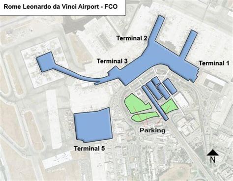 Rome Airport Terminal 3 Map