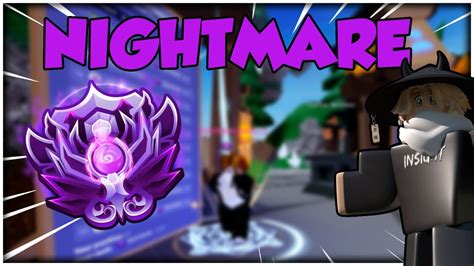 Reaching *NIGHTMARE* Rank in Roblox Bedwars.. (Season 6) - YouTube