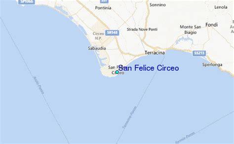 San Felice Circeo Tide Station Location Guide