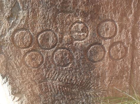 Indian creek, Petroglyphs, Creek