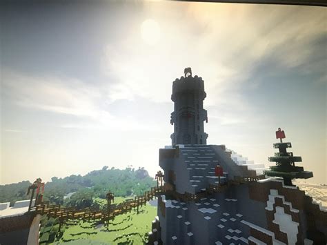 A little late night build : r/Minecraft