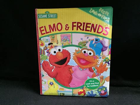 Sesame Street: Elmo and Friends (First Look and Find) | kidsheaveninlisle