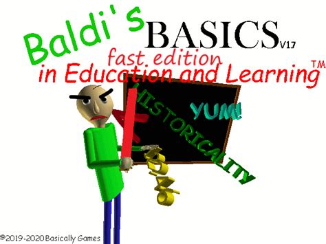 baldi's basics super fast edition 1.7 by mimikyu2345