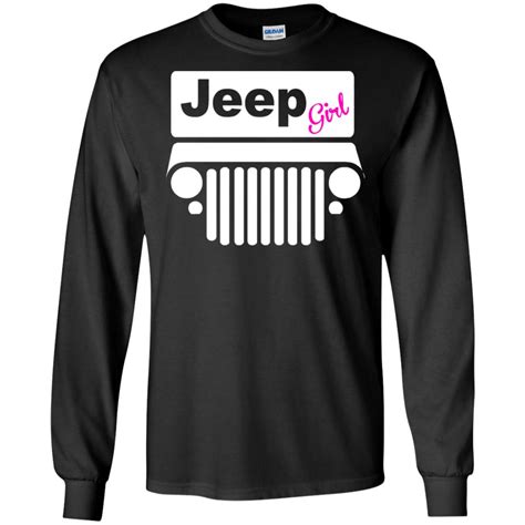 Jeep girl Long Sleeve - AMZPrimeShirt