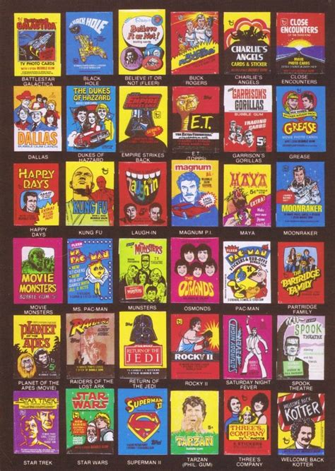 Top 25 ideas about Old Tradingcards & Bubblegum Stickers on Pinterest ...