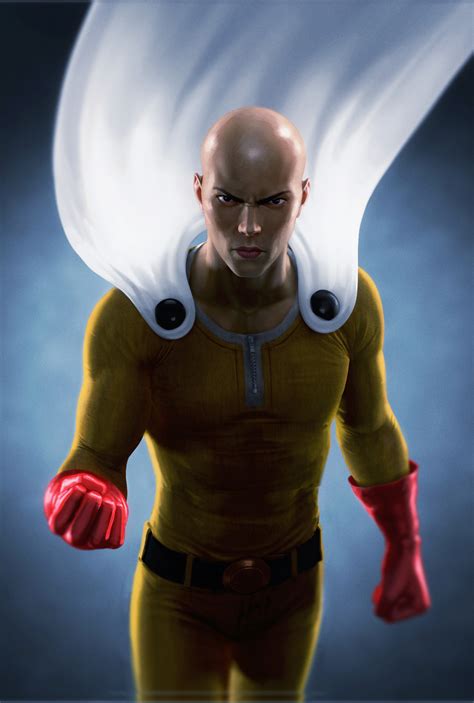 Mark Aa Williams - Saitama fan art