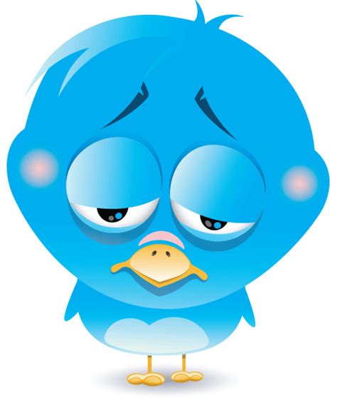 Someone has hurt this little bird's feelings. Smileys, Funny Emoticons ...