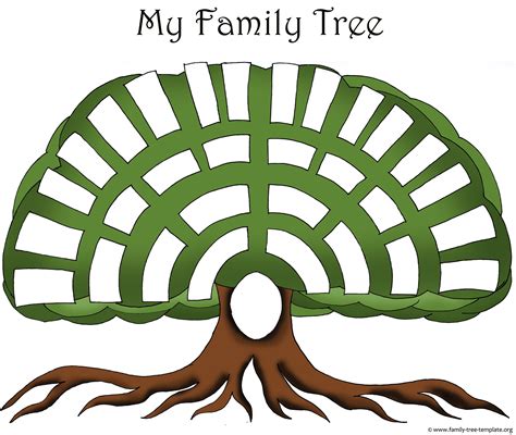 Family Tree Templates & Genealogy Clipart For Your Ancestry Map 422