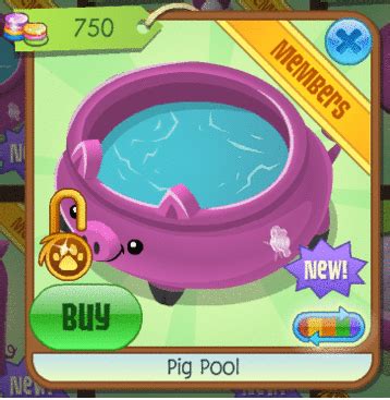 Animal Jam Spirit Blog: Pig Pool, Returning Paint Studio Items, + Early ...