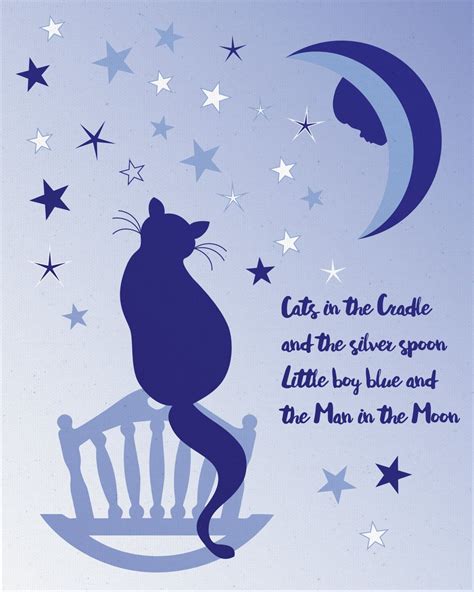 HARRY CHAPIN Song Lyric Poster | Cats in the Cradle - Harry Chapin Music Lyric Art - Children's ...