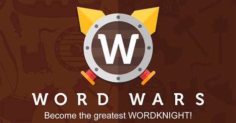 Word Wars - Online word scramble board games