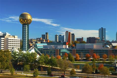 Knoxville skyline and Sunsphere | Goldman Partners Realty