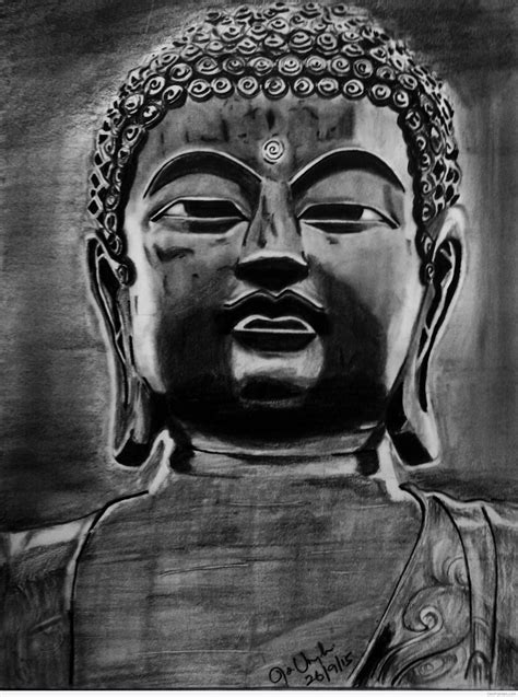 Lord Buddha – Pencil Sketches – A MYTHOLOGY BLOG | Buddha painting ...