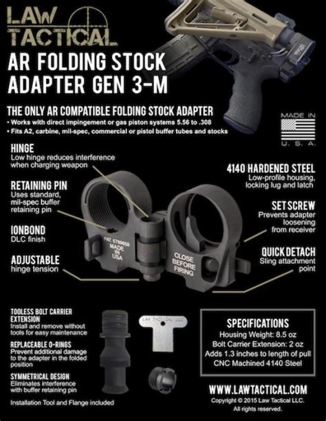 Breaking Down AR 15 Folding Stock Options | Breach Bang Clear