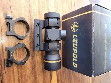 Leupold RDS with Leupold Mount and Steel Rings, Brand new Leupold Red ...