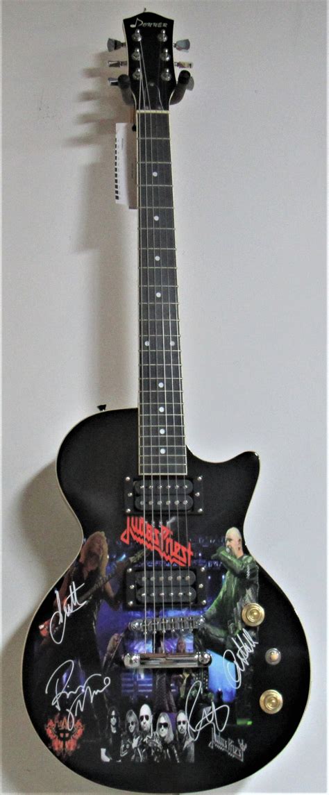 Judas Priest Autographed Guitar - Etsy