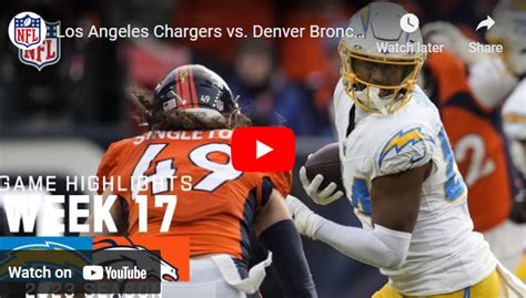 NFL highlights: Broncos beat Chargers 16-9 at home