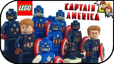 LEGO Captain America Marvel Minifigure Collection