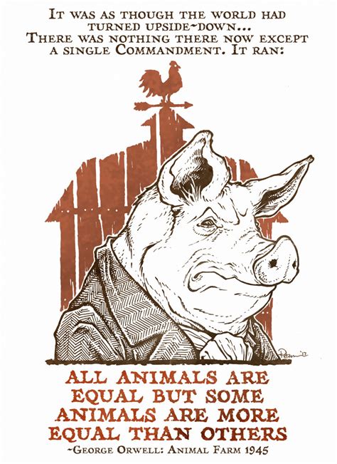 Propaganda Napoleon Animal Farm Quotes - Lummy Animal Wallpapers