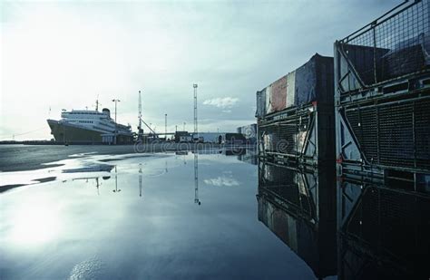 Ferry at Port Melbourne Australia Stock Image - Image of 1484 ...