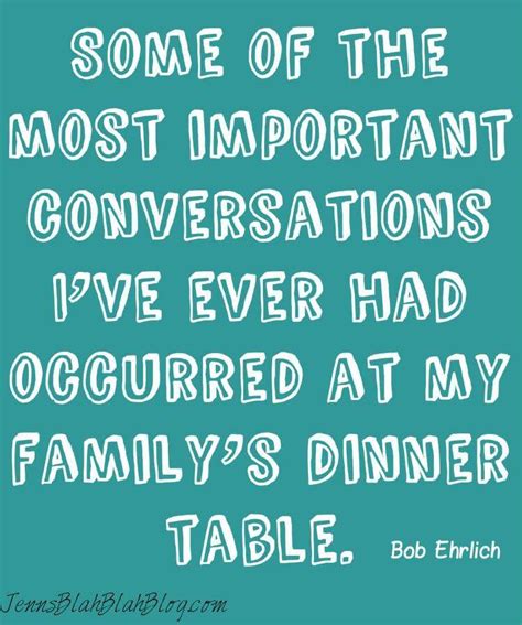 Reasons To Sit Down for Family Dinner | Jenns Blah Blah Blog | Where ...