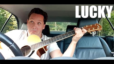 Jason Mraz - LUCKY (Acoustic Cover) - YouTube