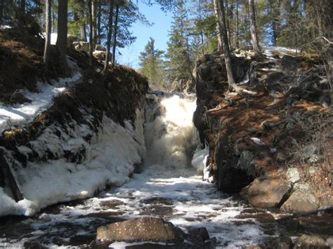 Black River Falls on Black River | Waterfalls of the Keweenaw