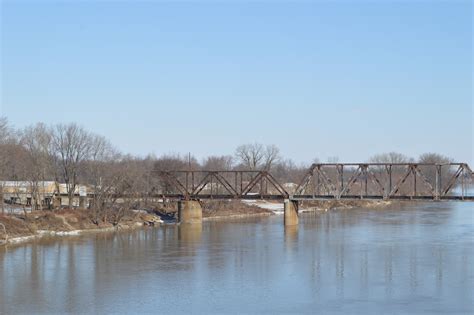 Industrial History: NS/SOU Bridge over Wabash River in Mt. Carmel, IL