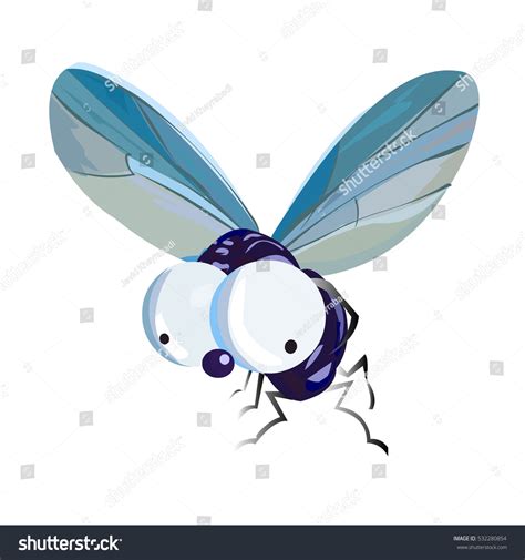 Fly Cartoon Stock Photo 532280854 : Shutterstock