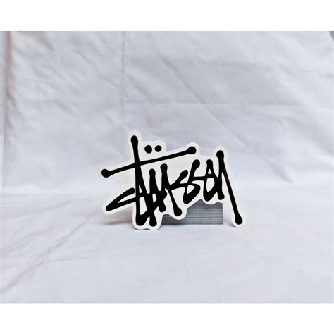 Jual STIKER sticker STUSSY vinyl LOGO BRAND AESTHETIC HP LAPTOP MOTOR MOBIL WATERPROOF | Shopee ...