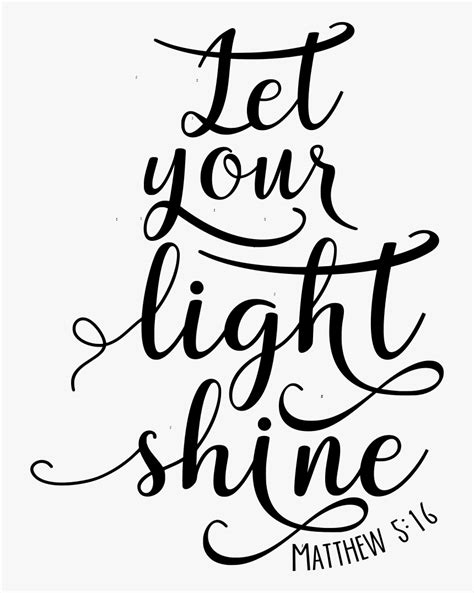 Let Your Light Shine Clipart, HD Png Download - kindpng