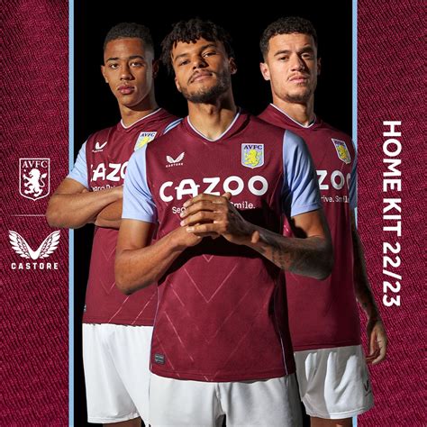 Aston Villa 2022-23 Home Kit