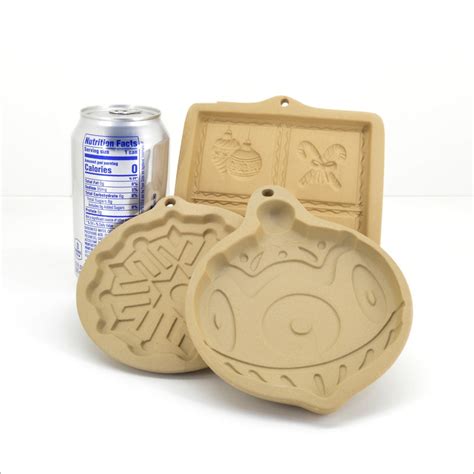 Shortbread Christmas Cookie Molds Hartstone Annual Holiday Mold First ...