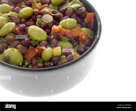 Adzuki and Edamame Bean Salad Stock Photo - Alamy