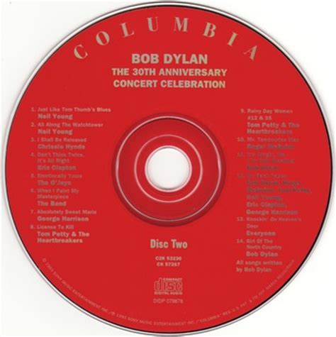 Thank You for Hearing Me: Bob Dylan: The 30th Anniversary Concert ...