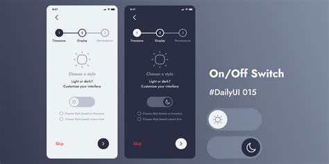 DailyUI 015 - (On/Off Switch) | Figma