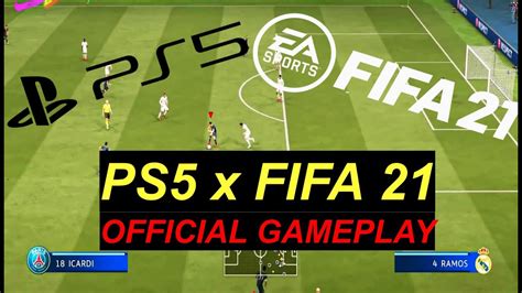 EXCLUSIVE FIFA 21 GAMEPLAY ON PS5 (FULL GAMEPLAY) - YouTube