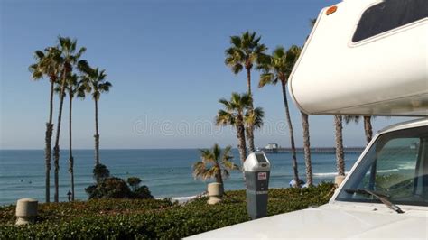 Beach from Camper Van stock photo. Image of beach, view - 13223384