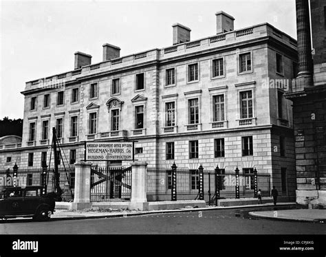 The new American Embassy in Paris, 1933 Stock Photo, Royalty Free Image: 48345124 - Alamy