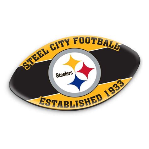 Pittsburgh Steelers Football Slogan Magnet