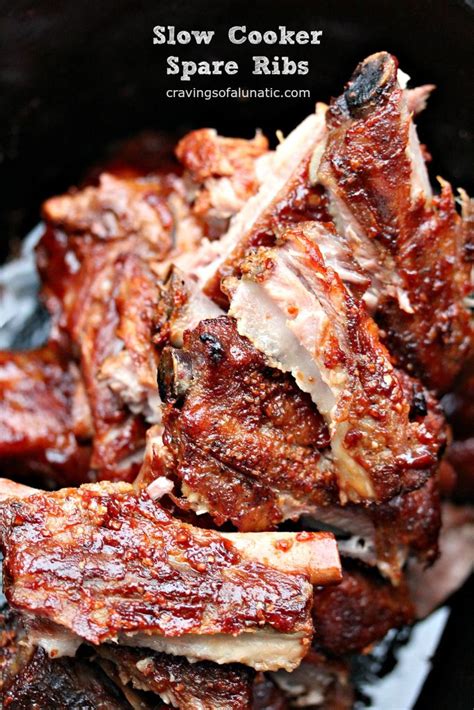 The Best Pork Spare Ribs Slow Cooker Recipe - Best Recipes Ideas and ...