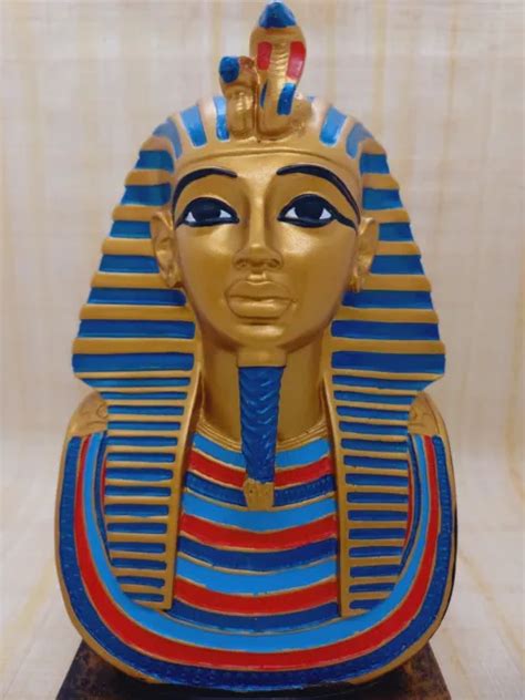 RARE ANCIENT EGYPTIAN King Tutankhamun Head Statue $174.99 - PicClick